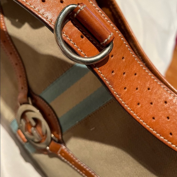 Authentic Gucci Jackie Equestrian large handbag - Picture 3 of 6